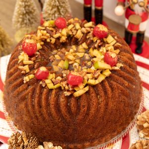 Bundt Cake de Manzana y Nuez
