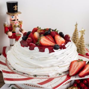 Pavlova con Frutos Rojos