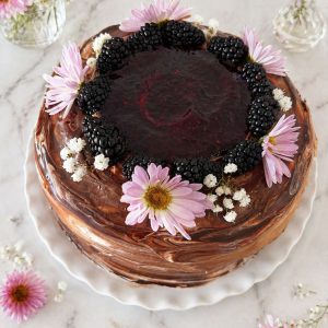 Torta de Chocolate y Mora