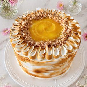Torta Helada de Coco y Piña