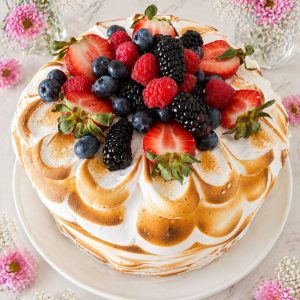 Cake de Frutos Rojos